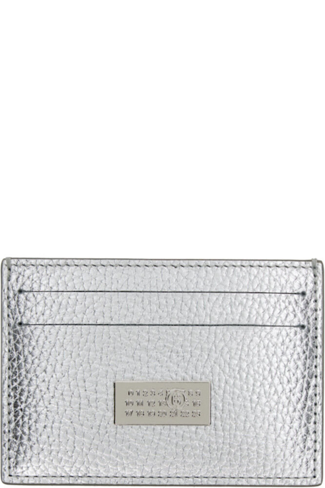 

Серебряный держатель для цифровых карт MM6 Maison Margiela