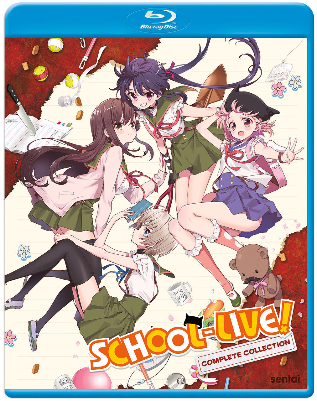 

Blu-Ray диск SCHOOL-LIVE! - Complete Collection - Blu-ray