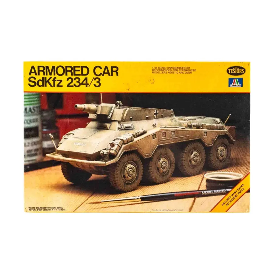 

Бронеавтомобиль Sd.Kfz. 234/3, Military Vehicles (1:35) (Italeri)