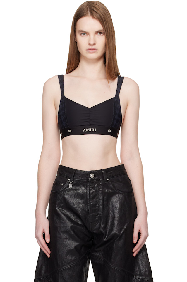 

Спортивный бюстгальтер Ma quad Amiri, черный