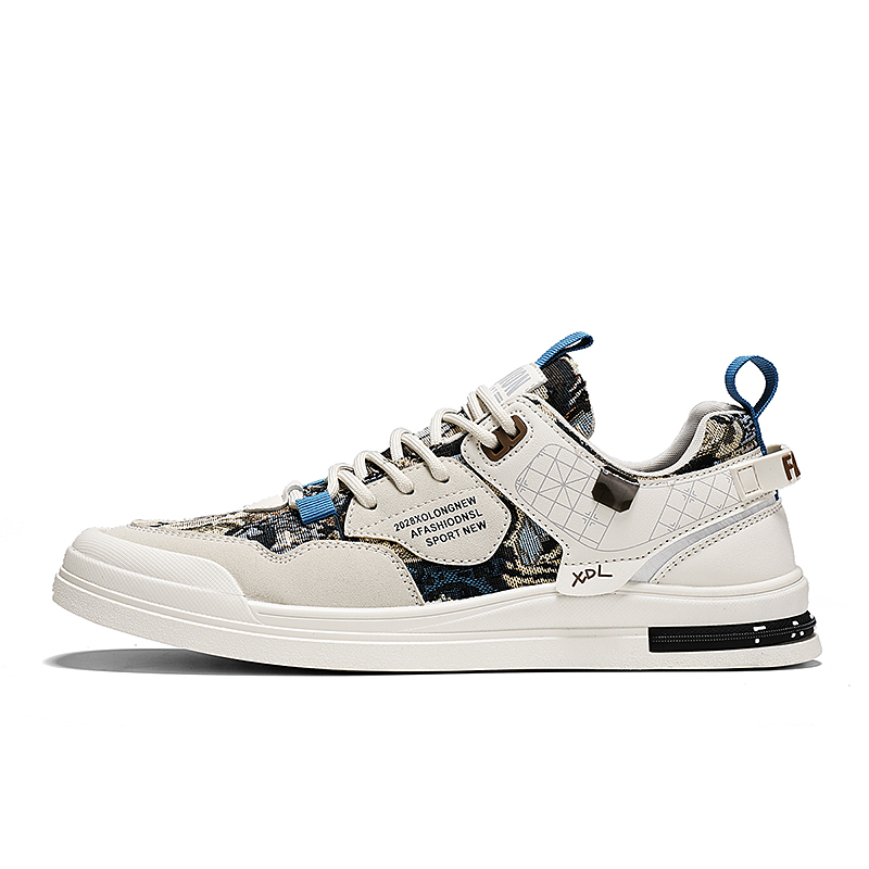 

BINGO DUCK Кроссовки для скейтбординга Coverage Low Top мужские бежевые, цвет Beige