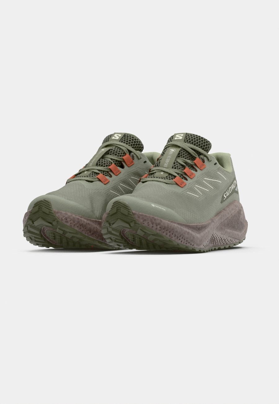 Кроссовки Salomon AERO BLAZE 3 GRVL GTX, Tea/Iron/Burnt Ochre/Dark Green — фото 3