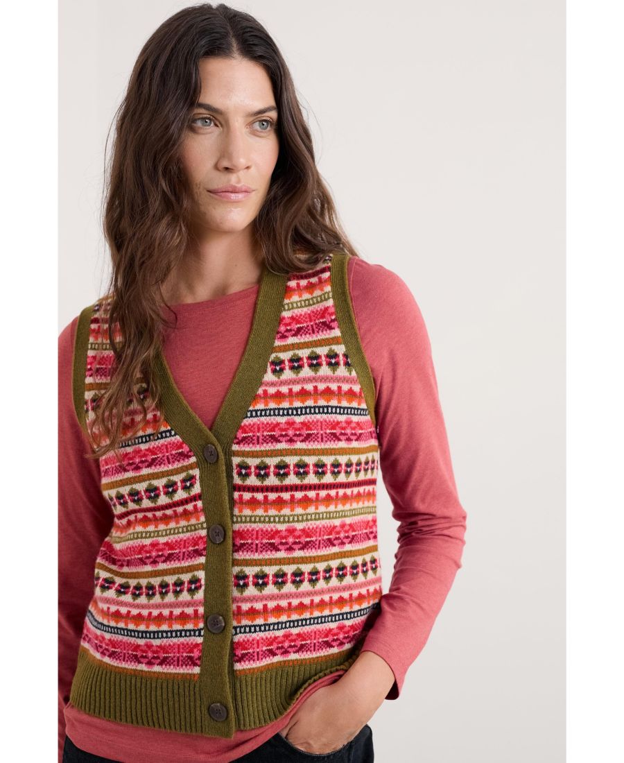 

Женское пальто Percella Cove Seasalt Cornwall, Scillia aran multi