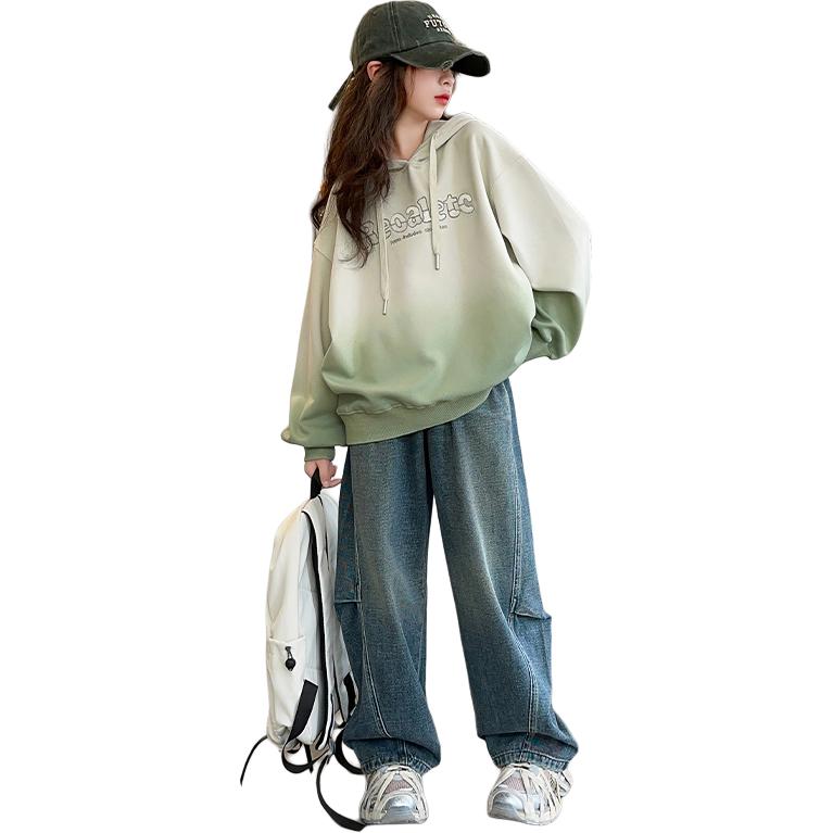 

Толстовка весна осень зима kids' Disney, зеленый