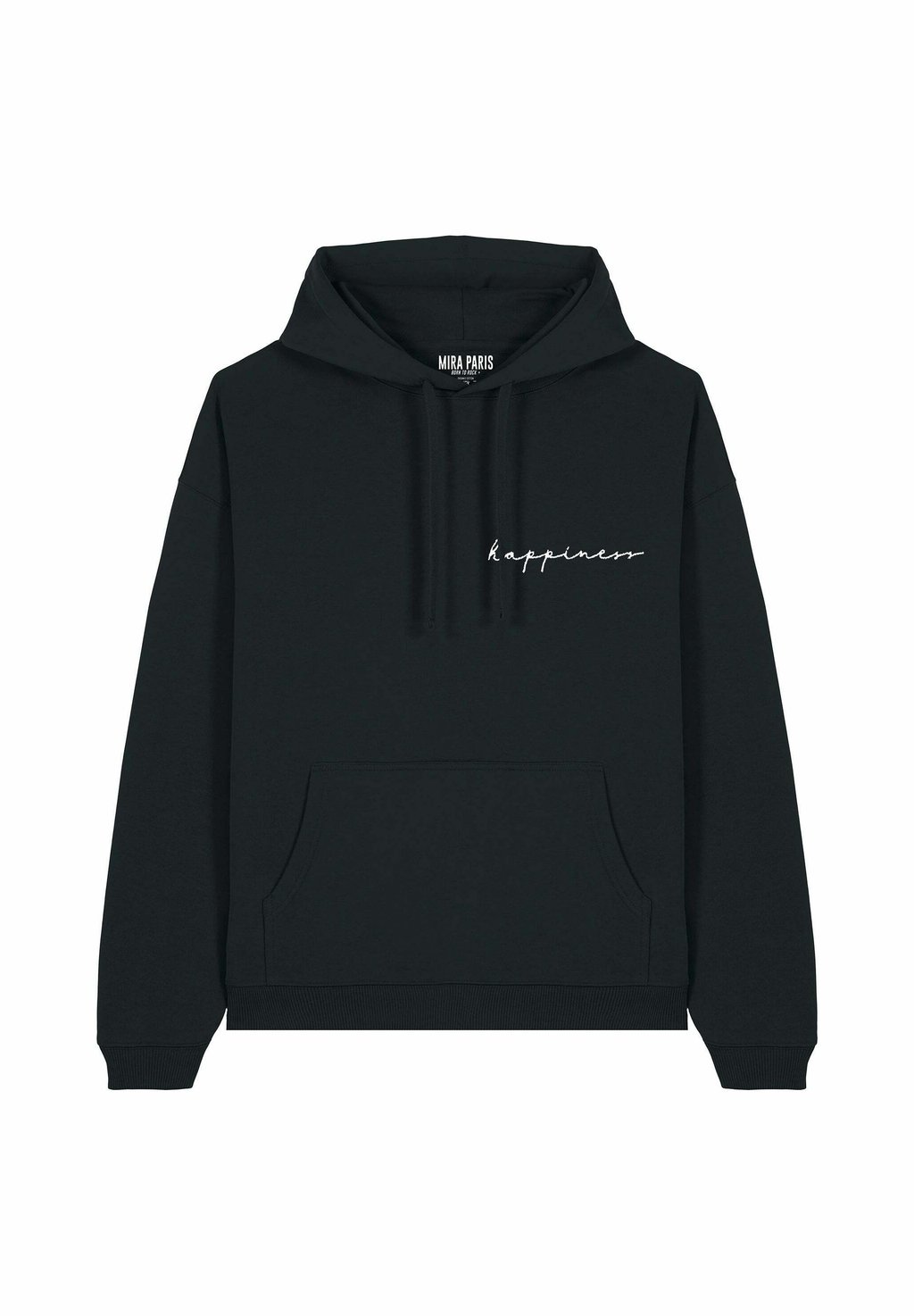

Толстовка HAPPINESS EMBROIDERY UNISEX - Hoodie Mira Paris, черный