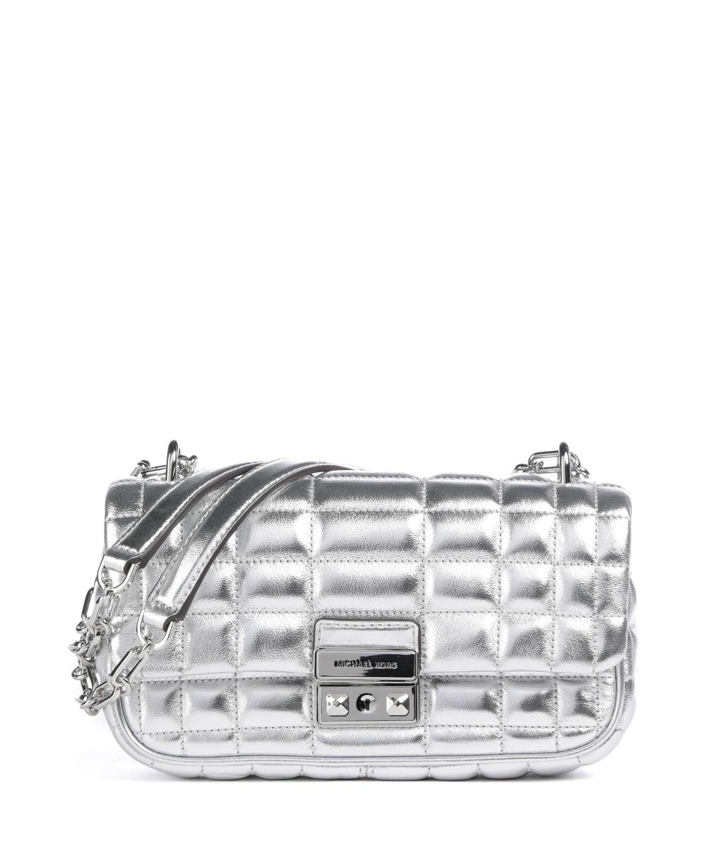 

Сумка через плечо Tribeca из овчины Michael Kors, серебряный