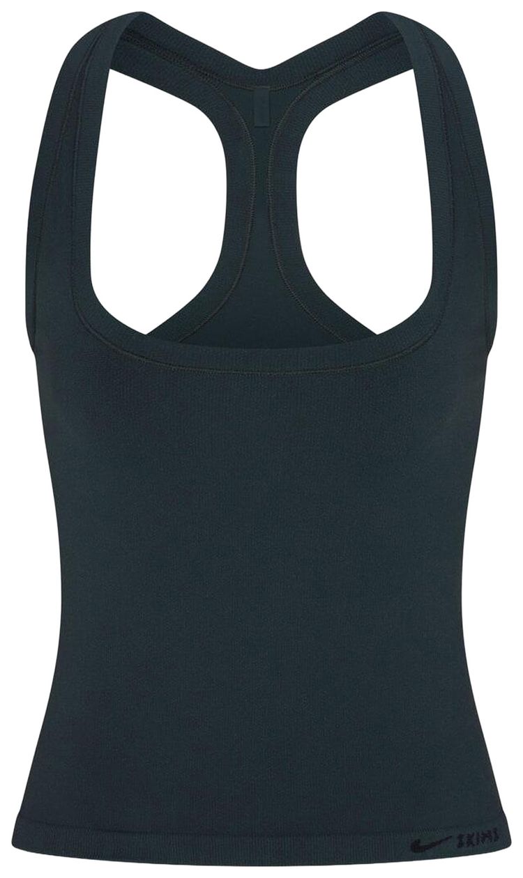 

Топ NikeSKIMS Vintage Seamless Racerback Tank Top, синий