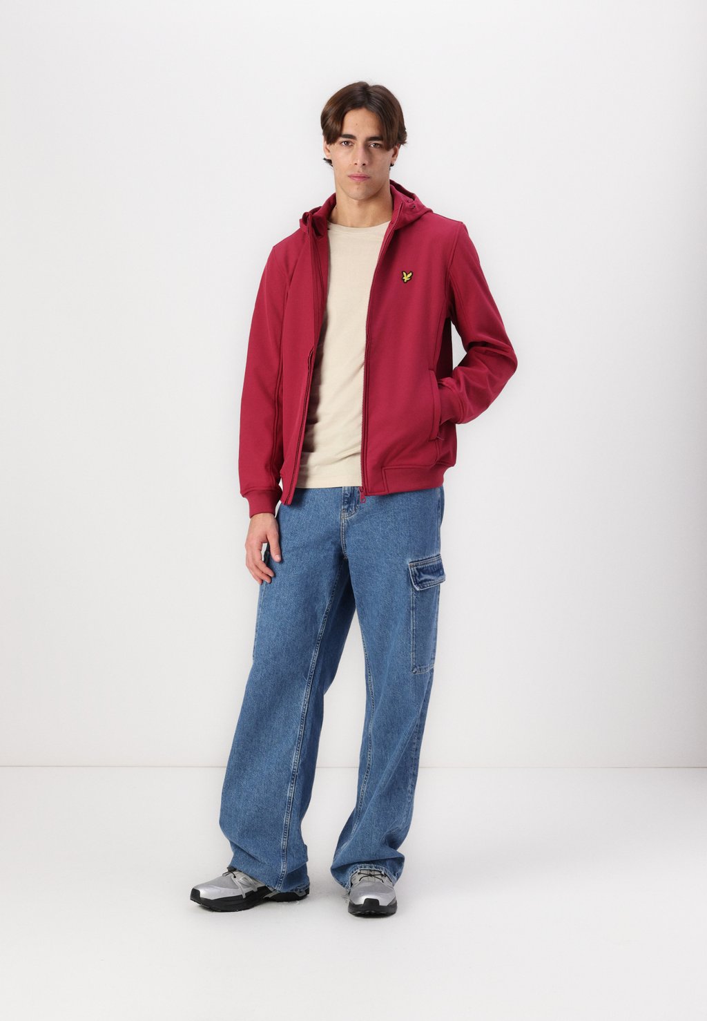 

Легкая куртка BACK JACKET Lyle & Scott, красный