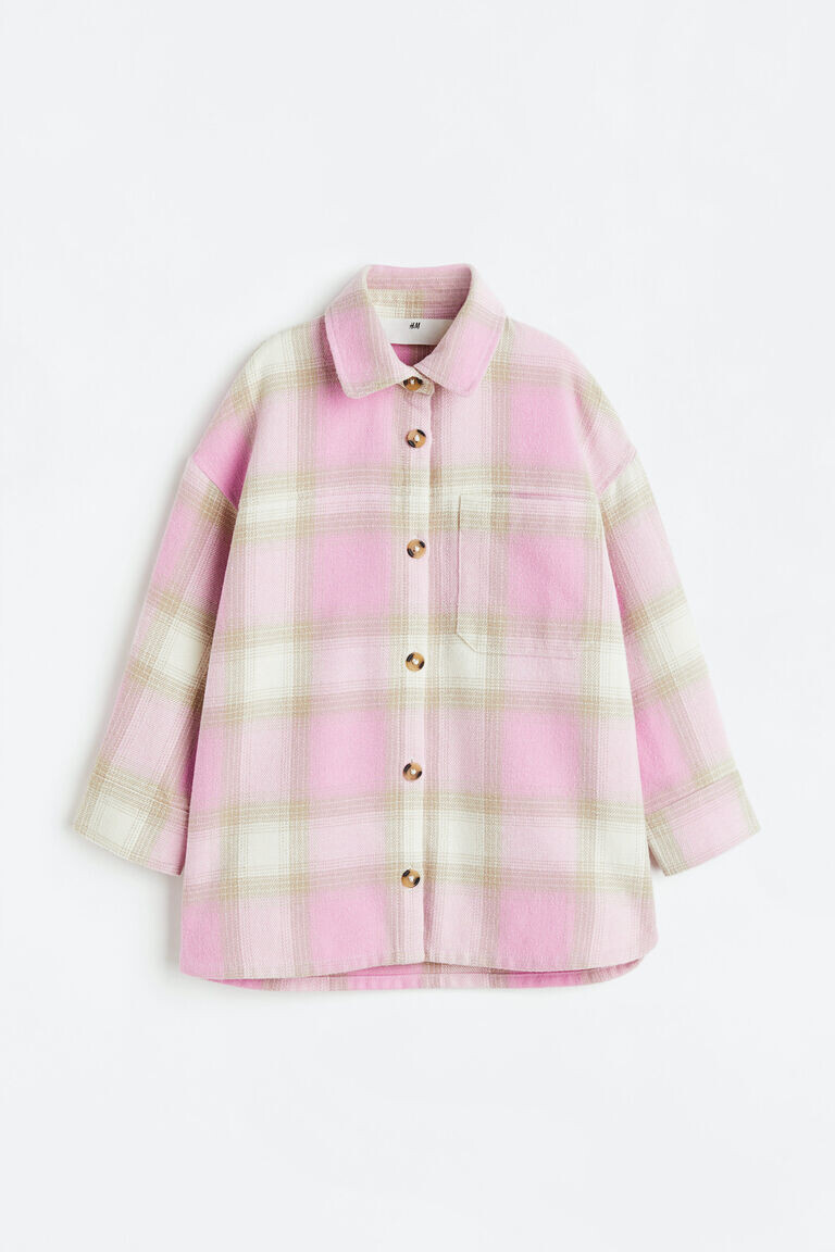

Рубашка H&M, розовый
