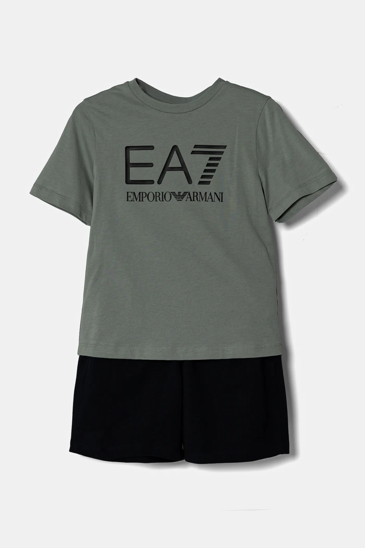 

Детский шерстяной комплект EA7 Emporio Armani, зеленый