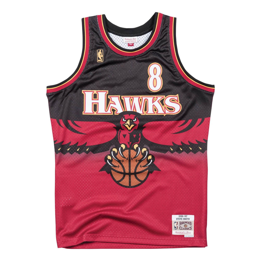 

Джерси Mitchell & Ness x NBA Atlanta Hawks 1996-97 Road Swingman Jersey 'Steve Smith 8', красный