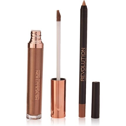 

Набор для губ Sovereign Retro Luxe Metallic, Makeup Revolution