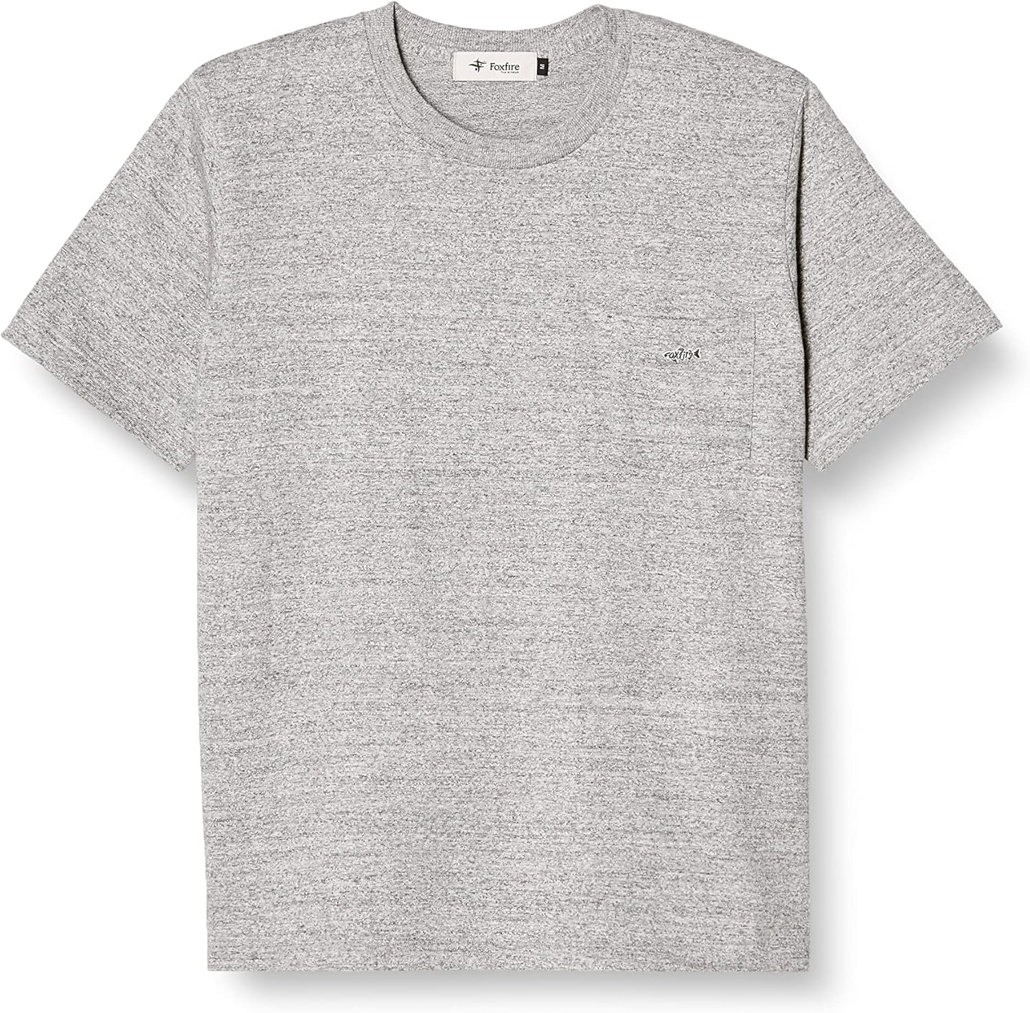 

Футболка Foxfire 5215330 FF с карманом для рыбы, мужская, с короткими рукавами, серый