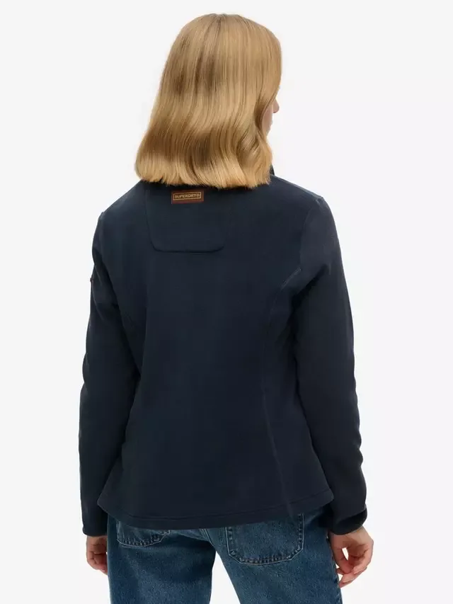 Флисовая куртка Estate Full Zip Superdry, Eclipse Navy — фото 2