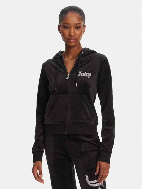 

Толстовка обычного кроя Robertson JCBAS125805 Juicy Couture, черный