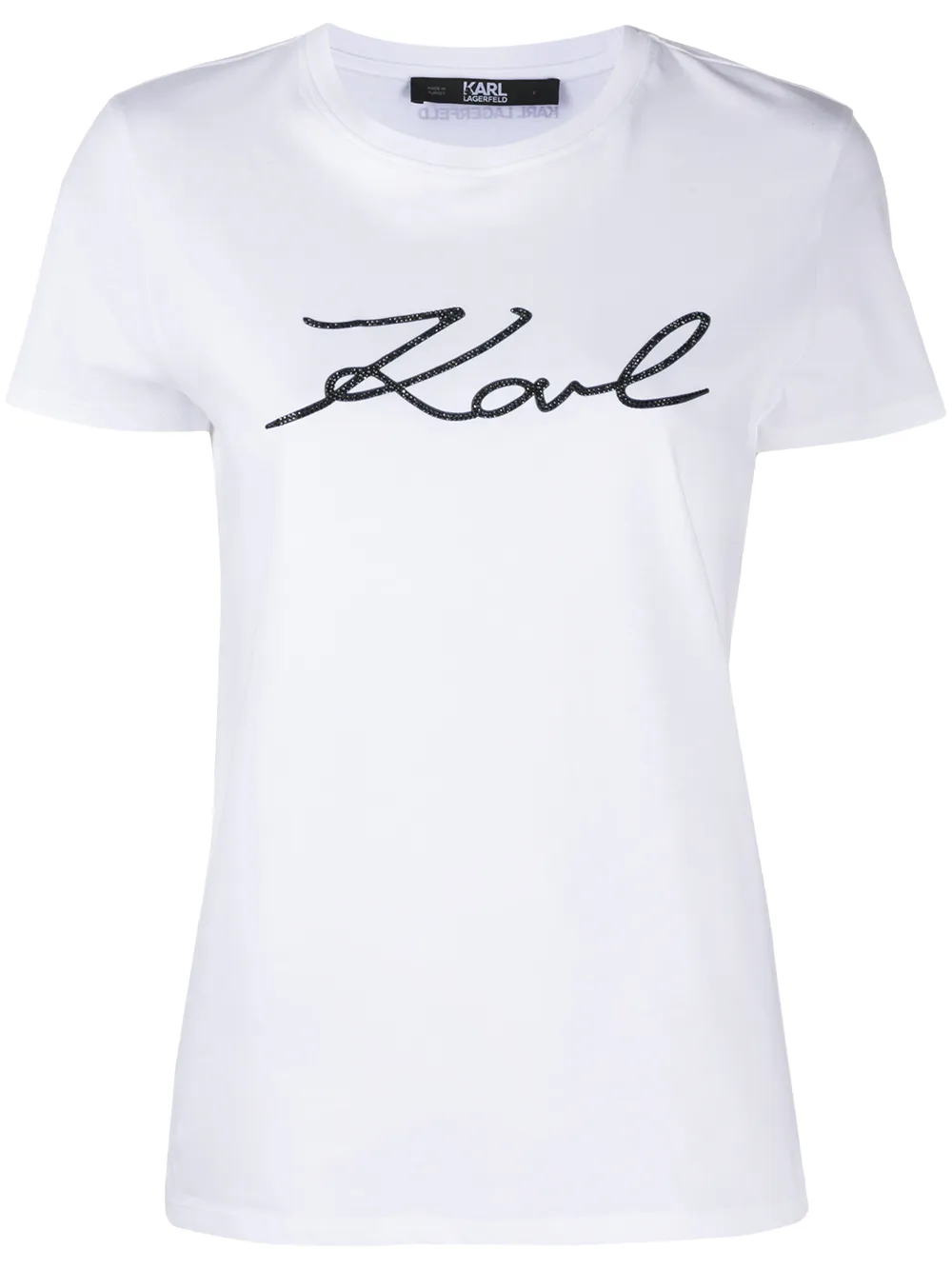 

Футболка Karligraphy Karl Lagerfeld, белый