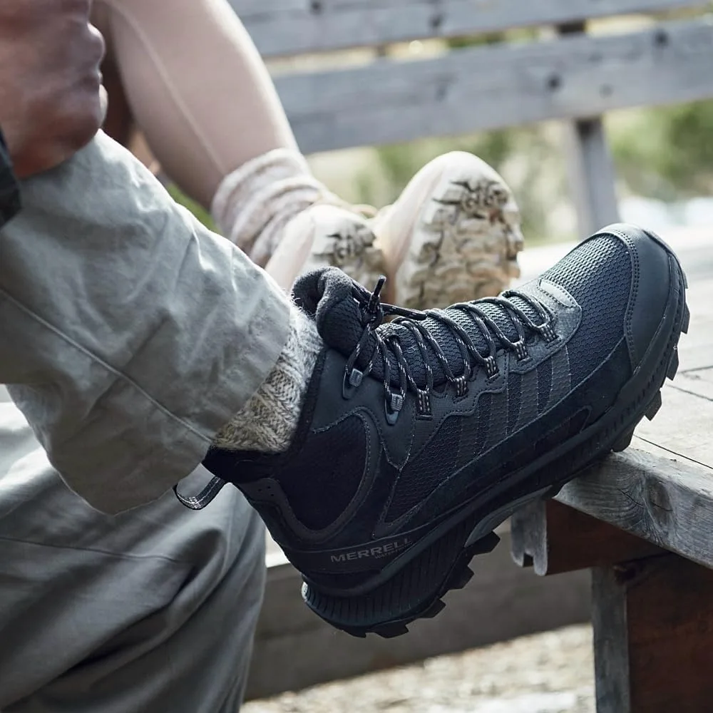 Мужские водонепроницаемые ботинки Merrell Speed Strike 2 Thermo Mid, черный — фото 2