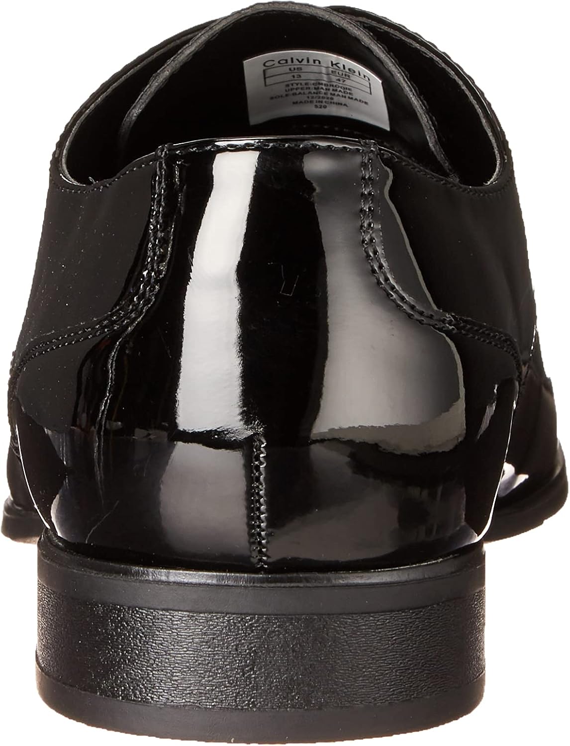 Туфли Calvin Klein Mens Brodie Oxford ShoeOxford, черный — фото 3