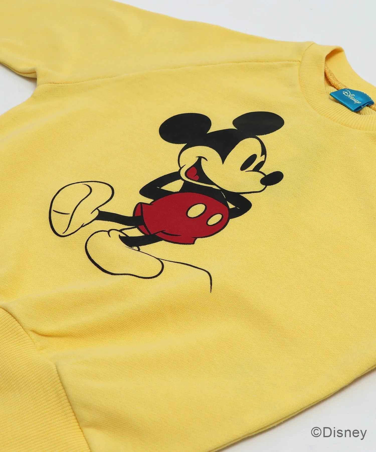 Толстовка из флиса с пигментными вставками Disney, mustard — фото 2