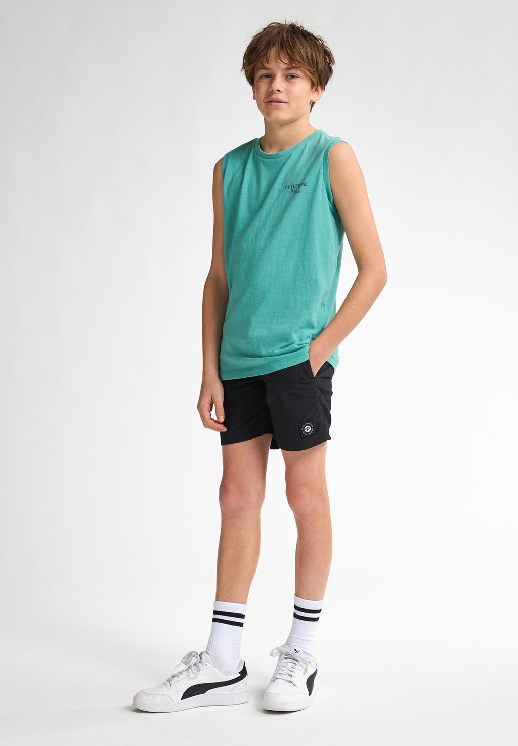 

Майка BACK PRINT SINGLET HAVANA Petrol Industries, цвет Aqua Green