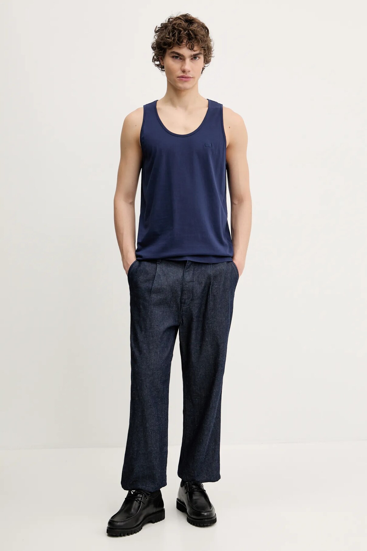 Футболка HOUSEMARK TANK из хлопка Levi'S, темно-синий — фото 3