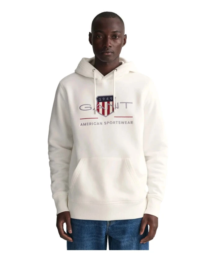 

Худи Archive Shield Gant, белый