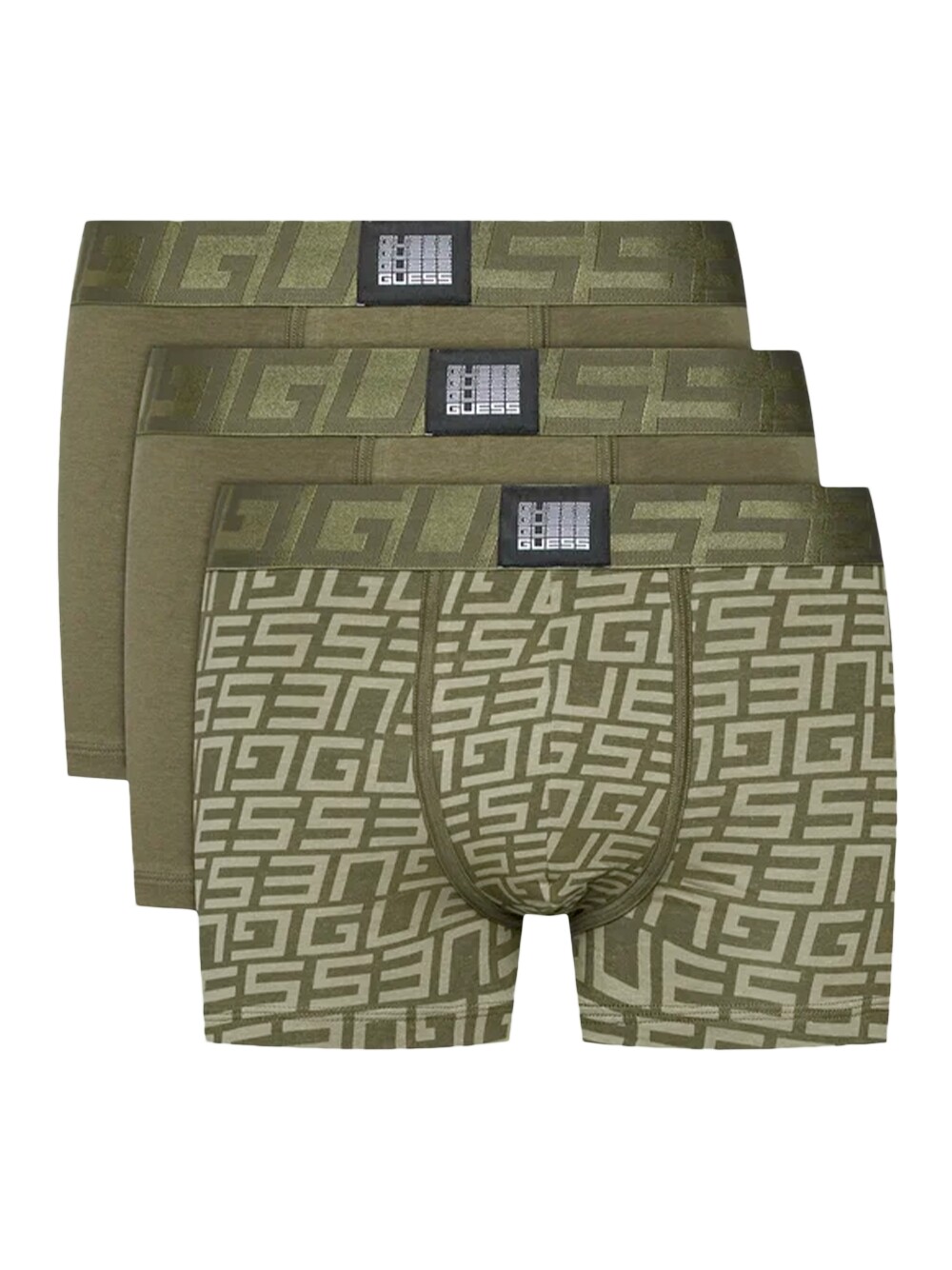 

Боксёрский рюкзак x3 мультиг Guess, зеленый