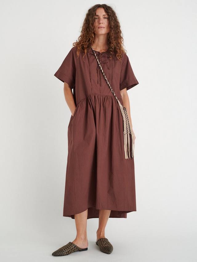 

Платье с галстуком на шее от ronya InWear, цвет Mid Brown