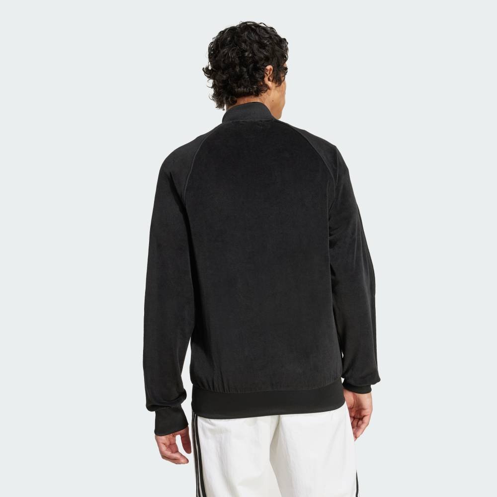 Спортивная футболка SST Adicolor Velour Adidas, black — фото 2