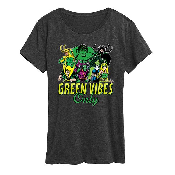 

Футболка с принтом Women's vibes only Marvel, Heather Charcoal, Черный, Футболка с принтом Women's vibes only Marvel, Heather Charcoal