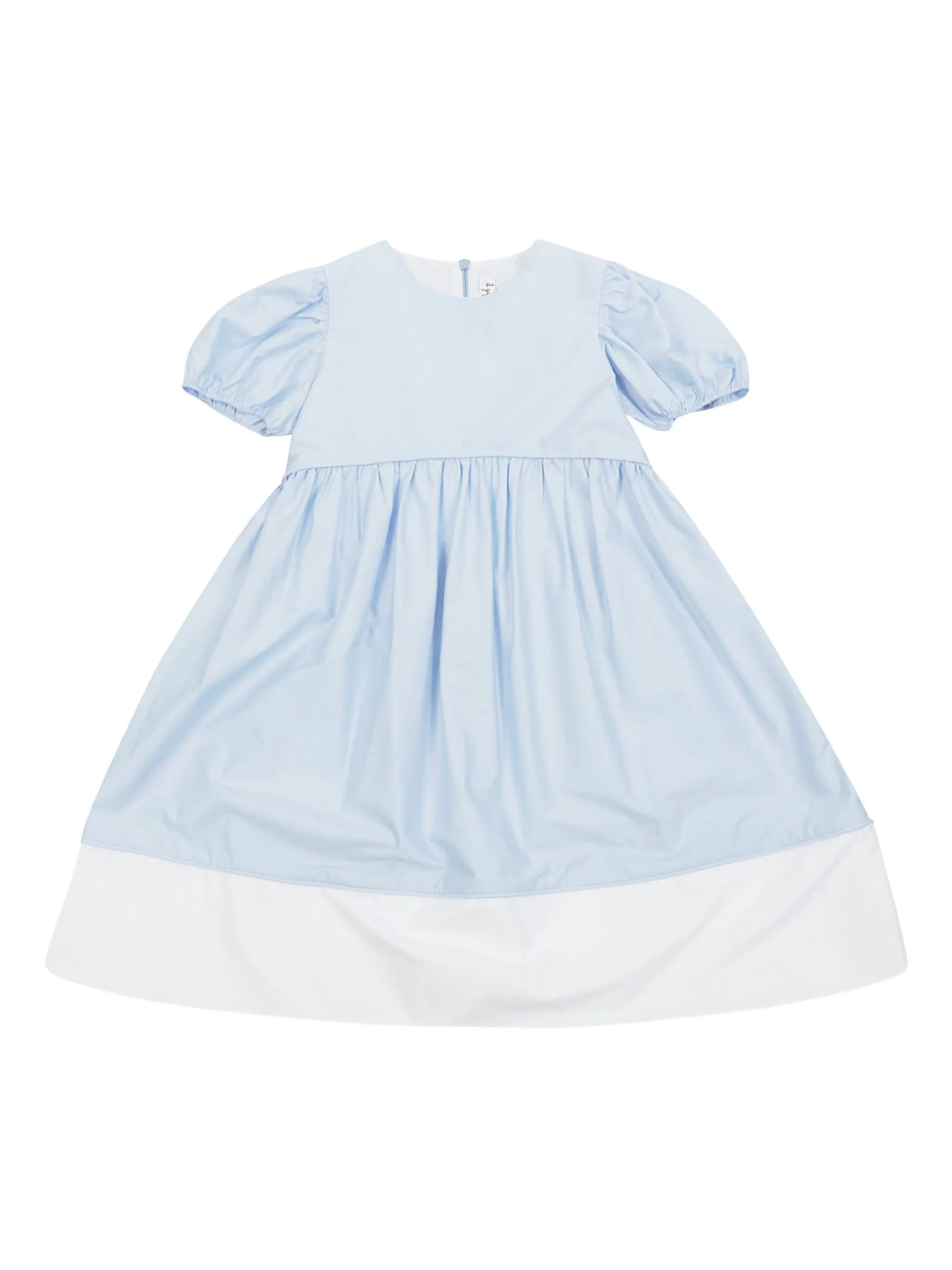 

Платье с объемными рукавами Il Gufo, синий