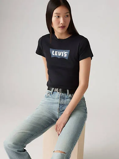 

Спортивная футболка с графическим принтом Levi's, цвет Caviar - Black