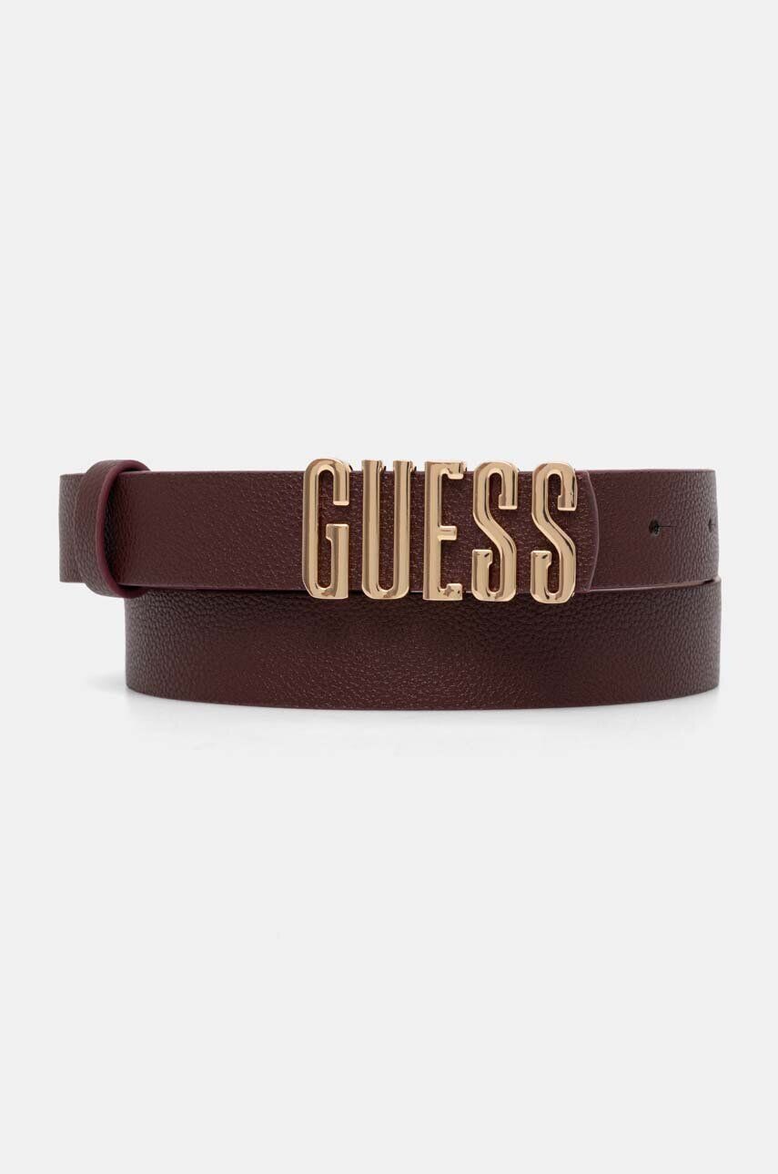 

Guess ремень МЕРДИАН, гранатовый