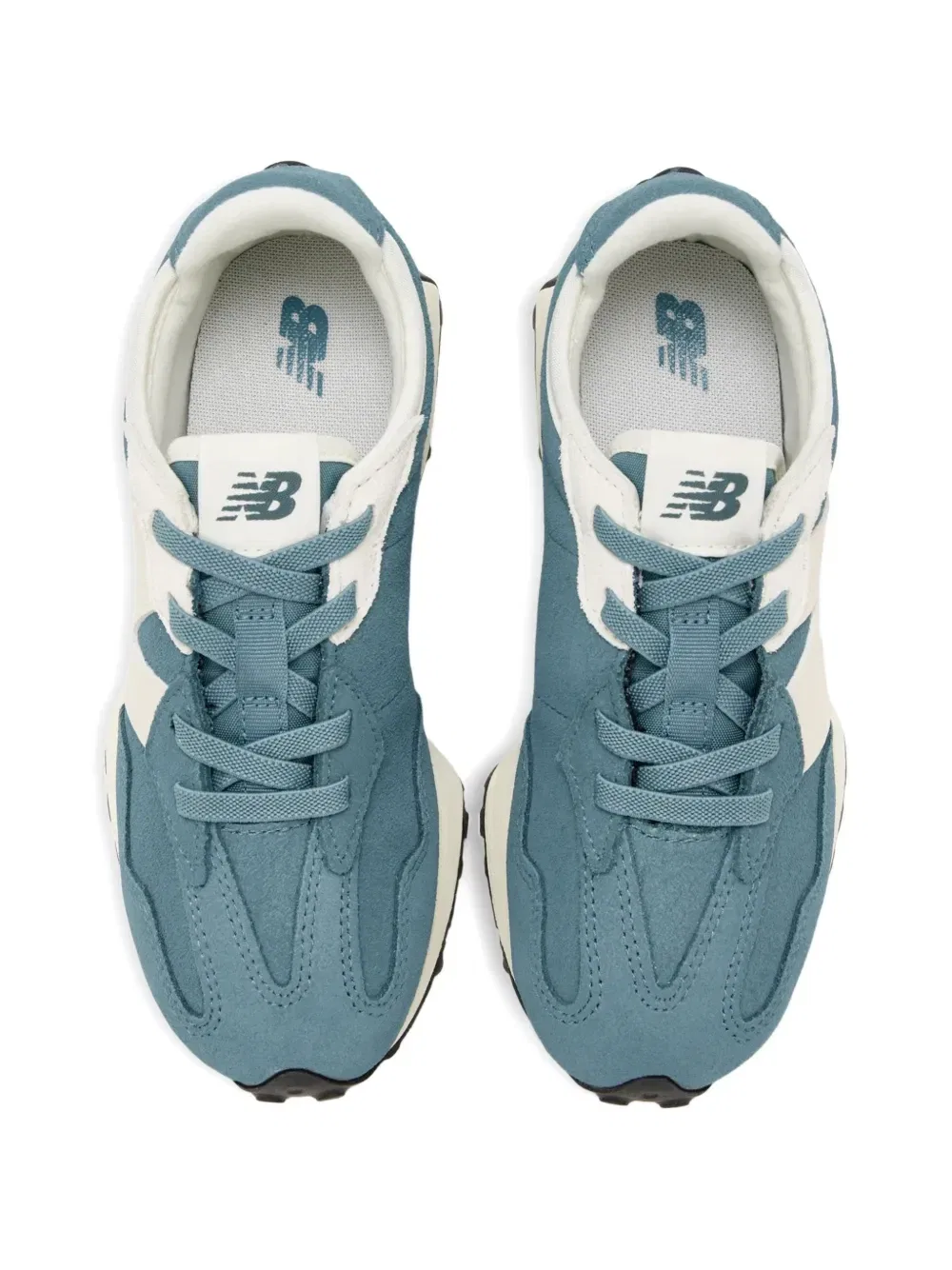 Кроссовки 327 New Balance Kids, синий — фото 3