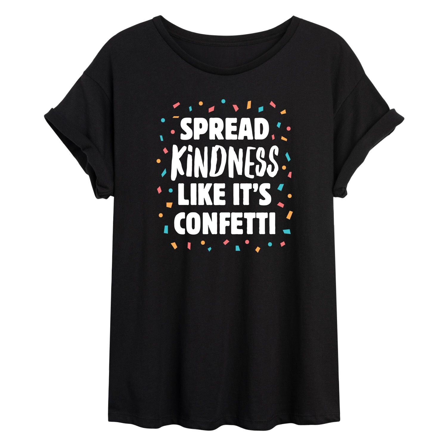 

Большая футболка с рисунком Juniors' Kindness Confetti Licensed Character