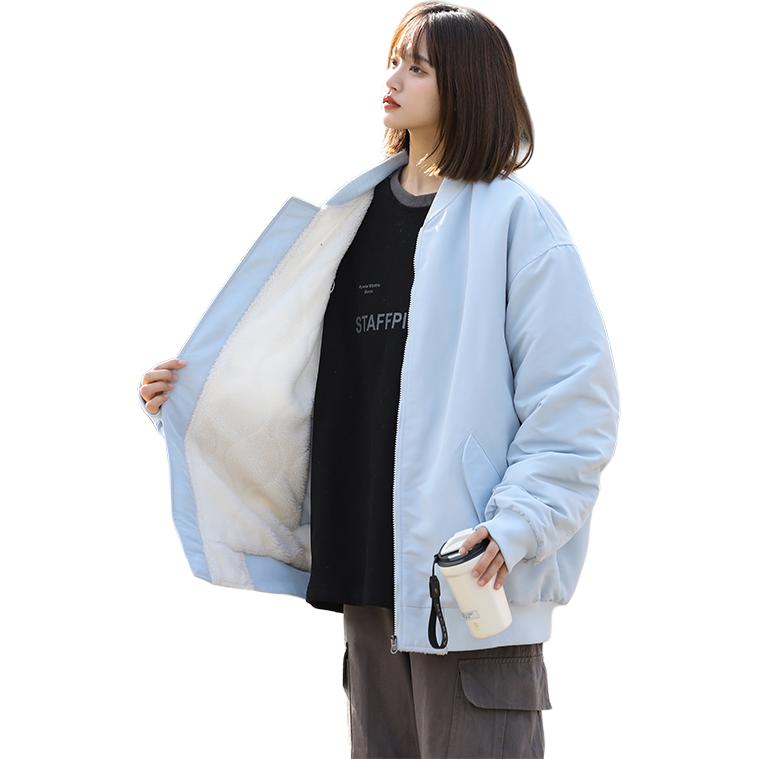 

WARRIOR Пуховик серии "Покоряющий ветер и волны" унисекс, Moonlight Blue[Reversible Sherpa]