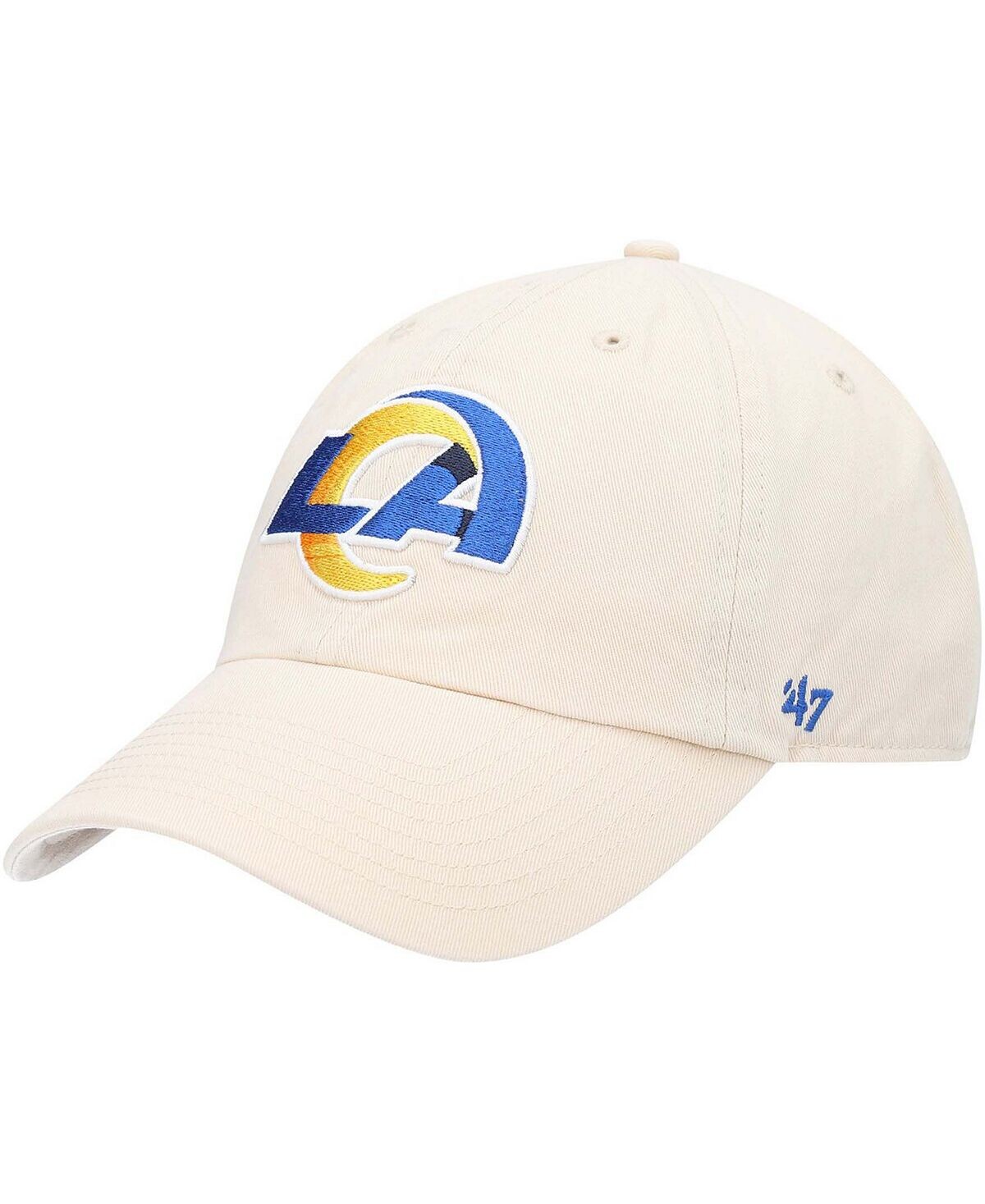 

Мужская регулируемая шапка Bone Los Angeles Rams Secondary Clean Up '47 Brand