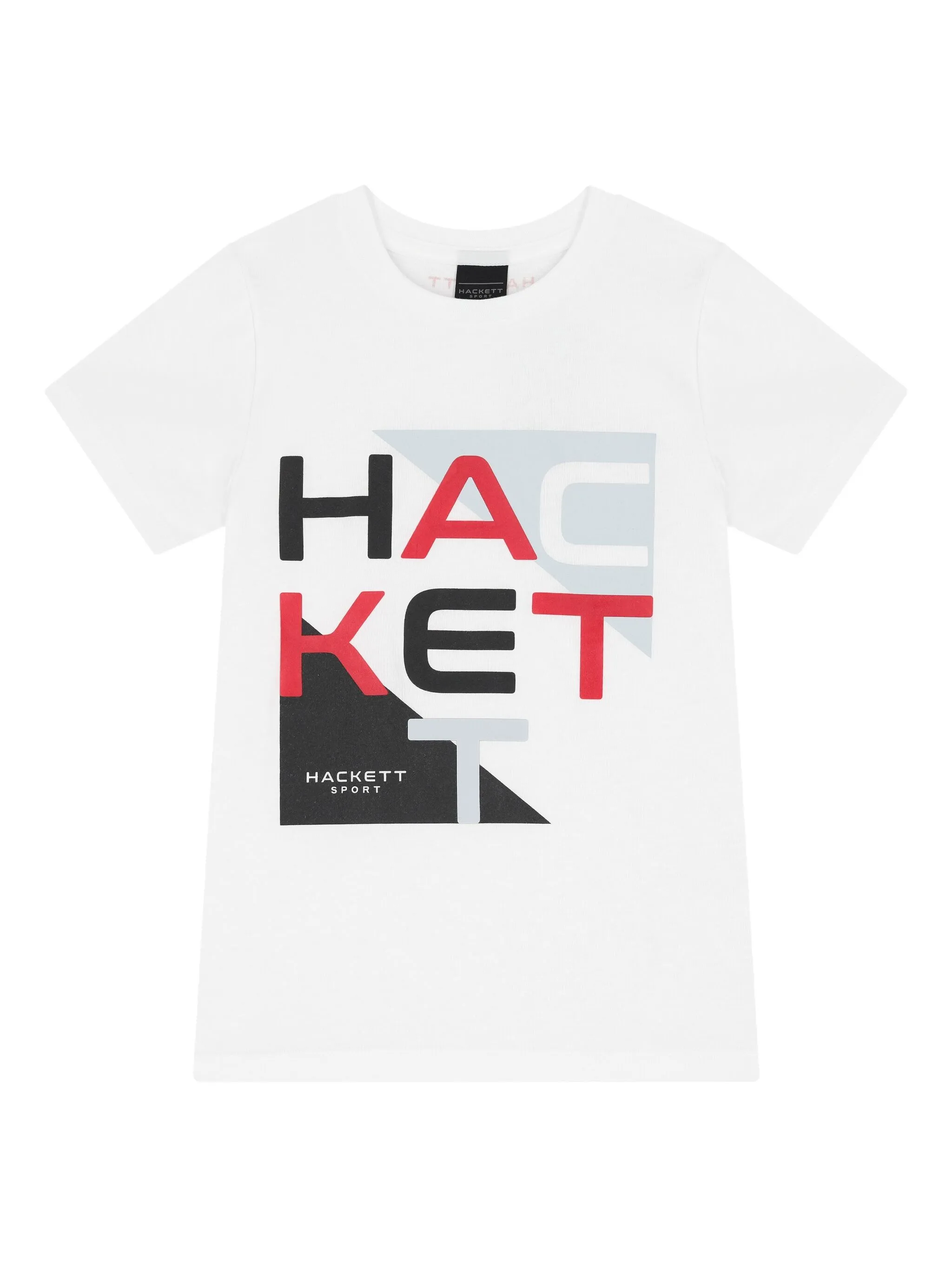 

Футболка с логотипом Hackett Kids, белый