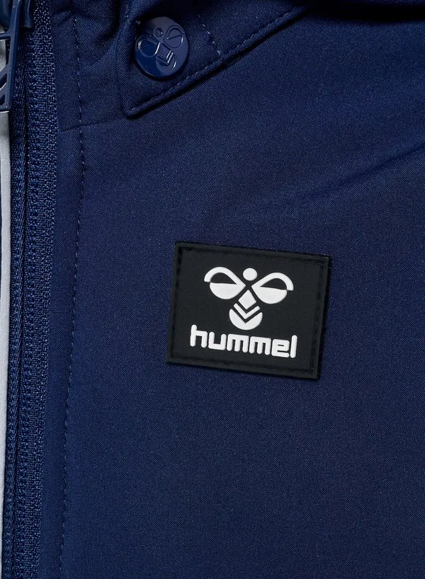 Куртка hmlmars tex mini soft shell Hummel, Black Iris — фото 4