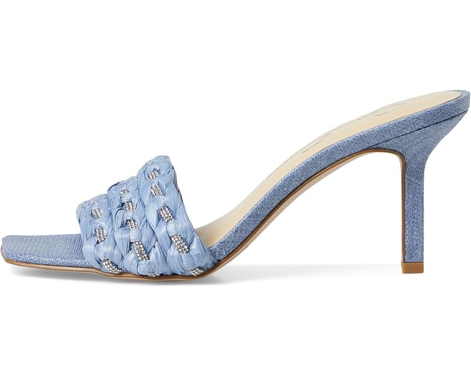 Туфли Jessica Simpson Kasova Braided Heeled Sandals, цвет Denim Blue/Clear — фото 4
