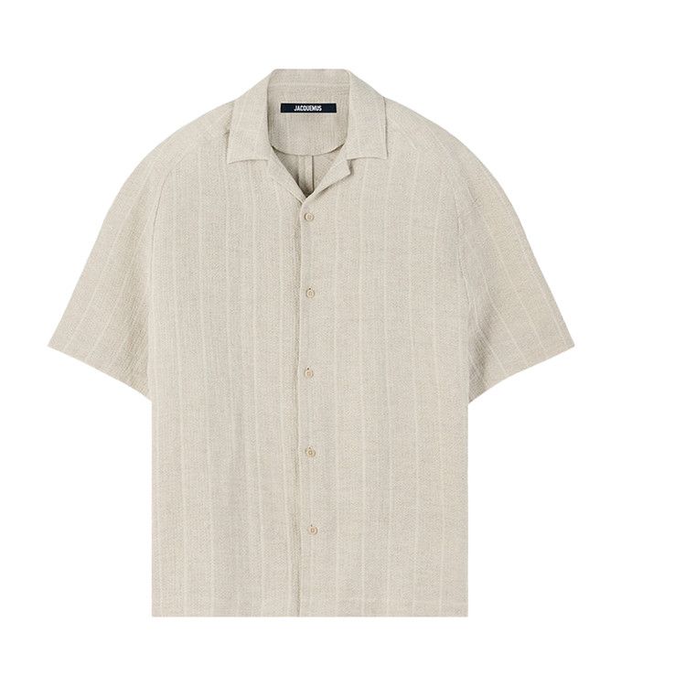 

Топ Jacquemus La Chemise Fonccio, Rib Knit Light Beige