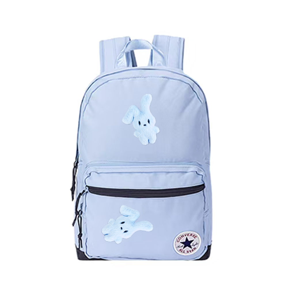 

Converse Полиэстеровый рюкзак женский светло-дымчатый голубой, 2 Pack Blue Bunny