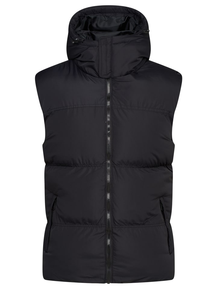 

Жилет behype Puffer Weste MGLROLLIN-PANEL, черный