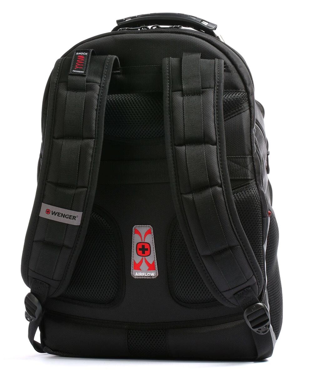 Рюкзак для ноутбука Wenger Ibex Deluxe 16 дюймов, черный — фото 2