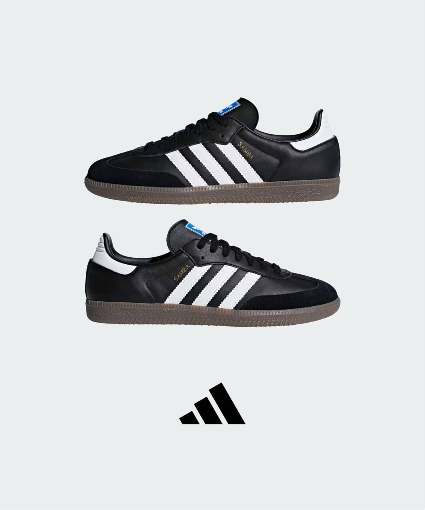 Adidas / adidas SAMBA OG / B75807 417 EDIFICE, Black