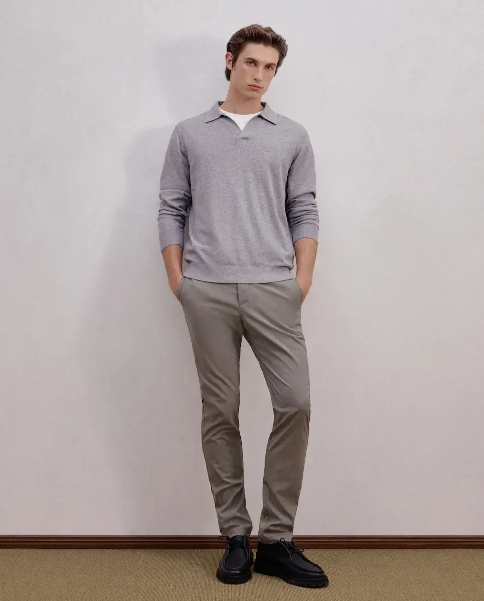 

Спортивные брюки для мужчин с регулируемой талией, из хлопкового эластанового материала Dustin, темно-зеленый