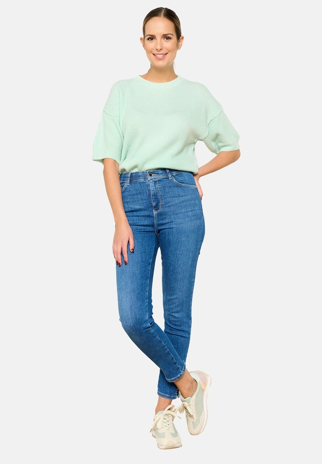 

Джинсы облегающего кроя SLIM-FIT LolaLiza, синий