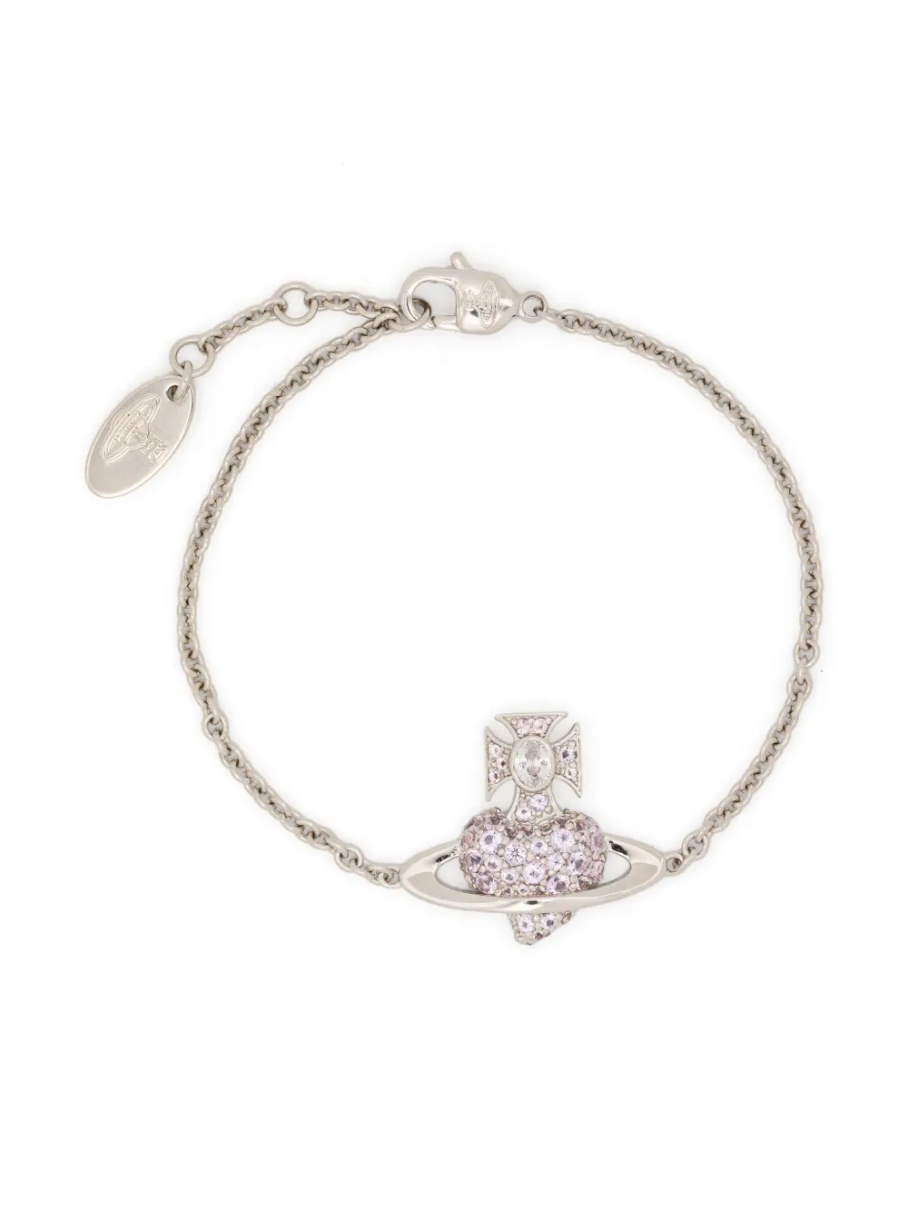 

Браслет с декором Orb Vivienne Westwood, серебяный