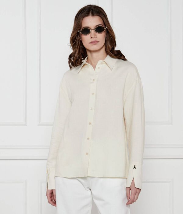 

Рубашка Patrizia Pepe Relaxed Fit, экрю