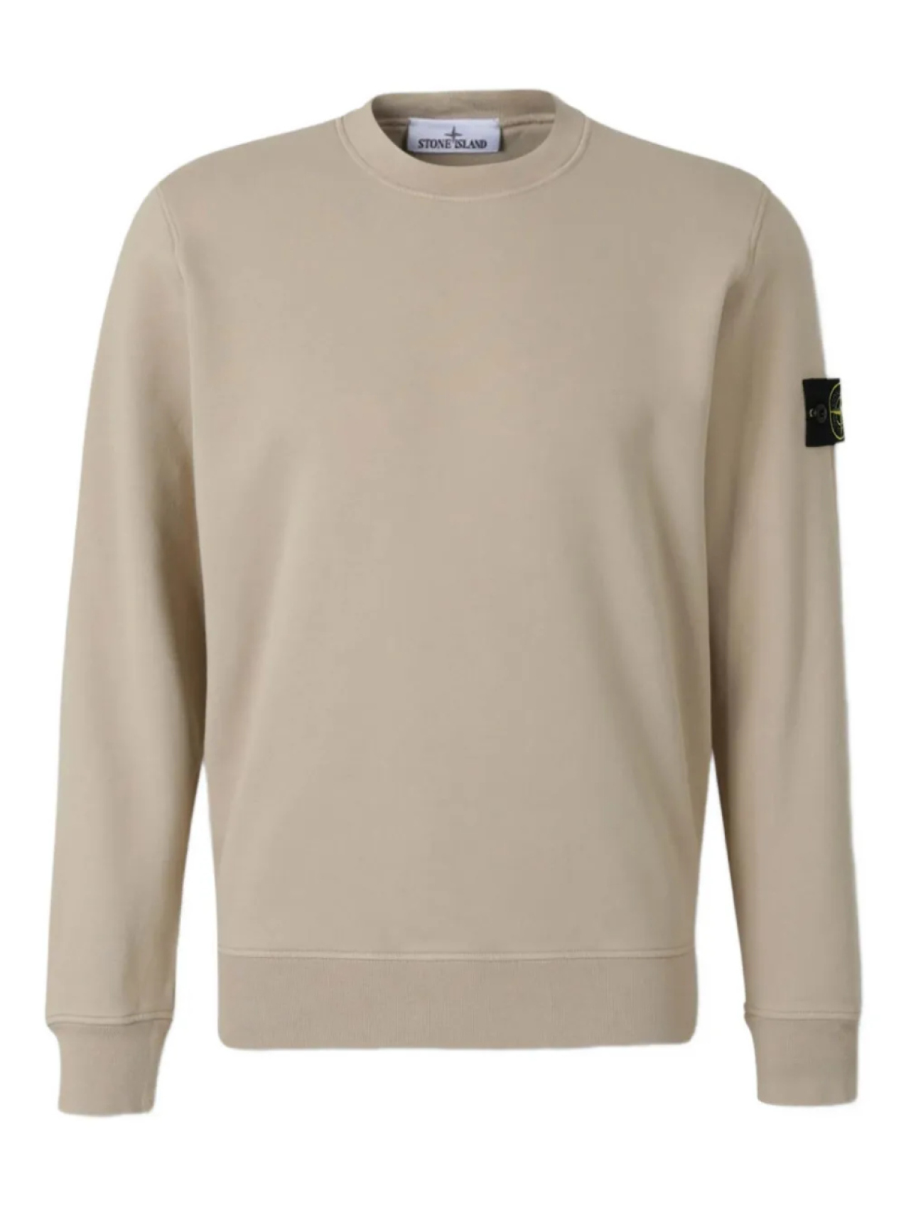

Stone Island толстовка с нашивкой Compass, нейтральный